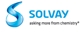 Solvay logo - Stainless